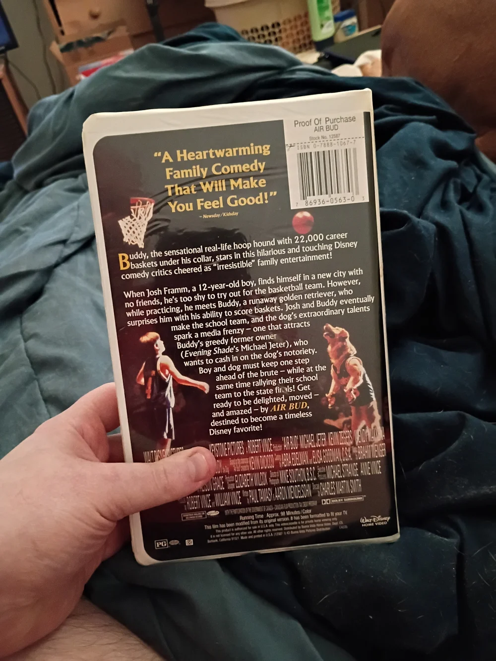 Air Bud on VHS